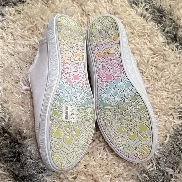 BOBS from Skechers White and Pink Sneakers - Picture 3 of 4